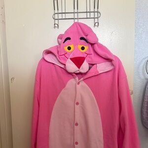 Pink Panther Hooded Onesie
